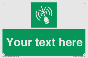 Custom sign safe condition Emergency position beacon